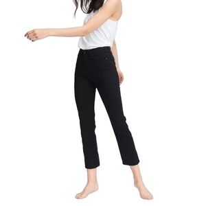 RAG & BONE NINA HIGH-RISE ANKLE CIGARETTE JEANS IN BLACK NWT WOMEN'S SIZE 31 NWT
